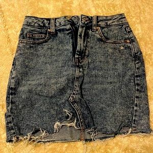 Size 0 denim skirt